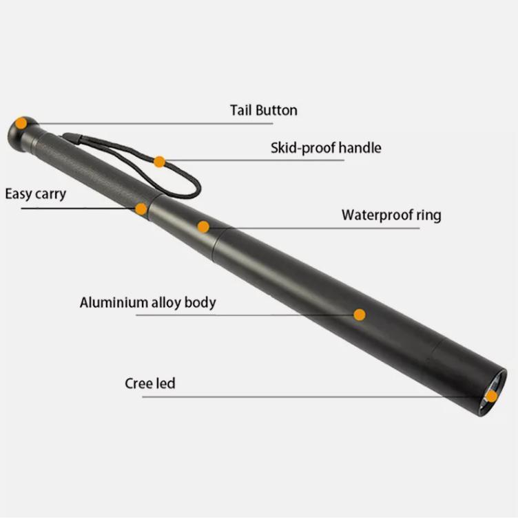 31 CM LED Telescopic Light Baseball Flashlight - Bright Waterproof Camping Lamp 3