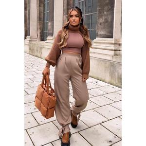 Nihara Extreme Cut Out High Neck Jumper