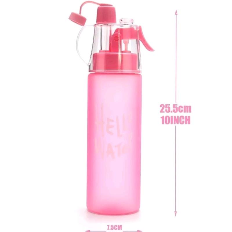 Water Spray Bottle Misting Water Bottle Sport Water Bottle for Outdoor Hydration 580ml 4