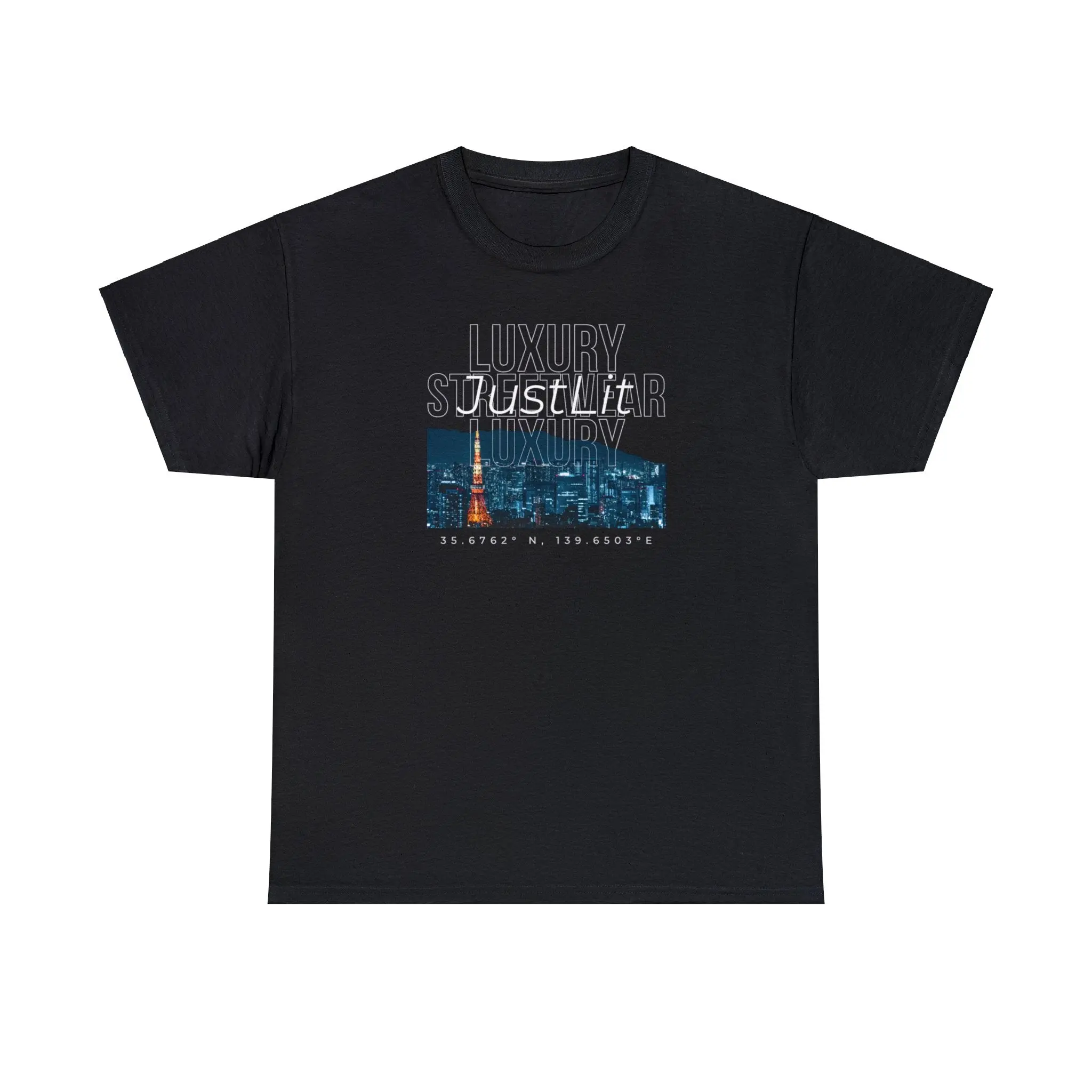 JustLit Tokyo Native T-Shirt Casual Cotton