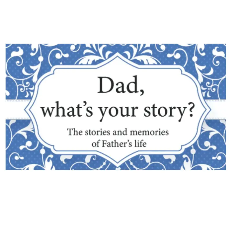 Dad, What’s Your Story?: The Stories and Memories of Father's Life - A Guided Story Journal. Paperback – 10 Mar. 2021 2