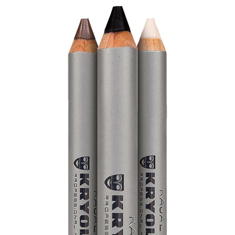 Kryolan Kajal Pencil - Colour rich, creamy, soft textured eye liner / eye makeup pencil eyeliner kajal  pen mascara 3