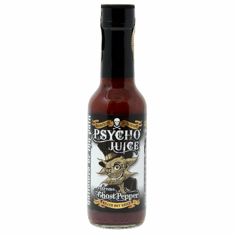PSYCHO JUICE Mini Six Hot Sauce Pack - Chilli - Gift Set 2