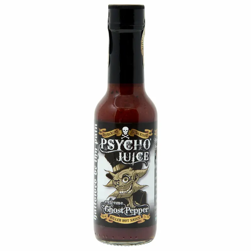 PSYCHO JUICE Mini Six Hot Sauce Pack - Chilli - Gift Set 2