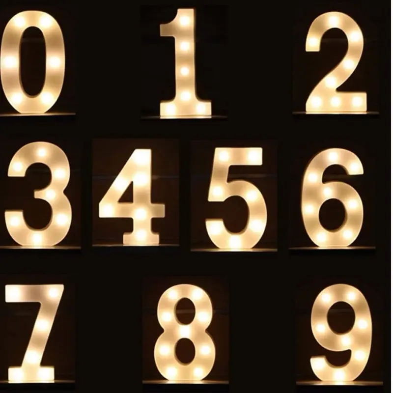 Number Lights Number 7 - Perfect for Parties and Celebrations 4