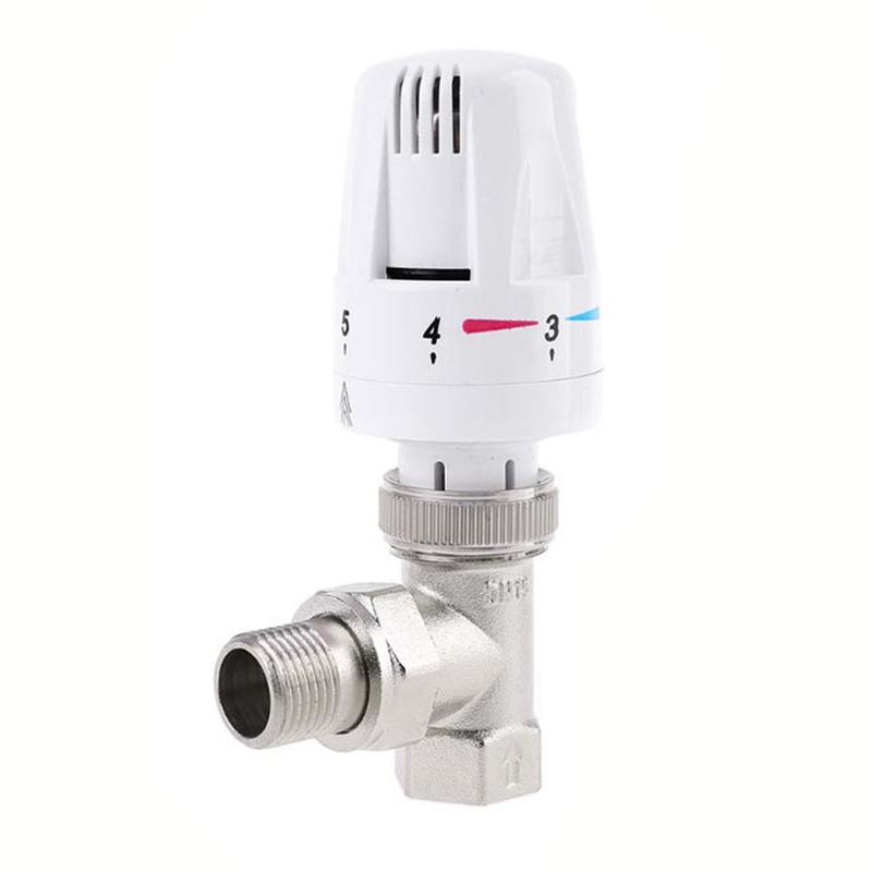 Product Introduction of Automatic Thermostatic Radiator Valve G1/2 G3/4 Angle Valve for Heating 22