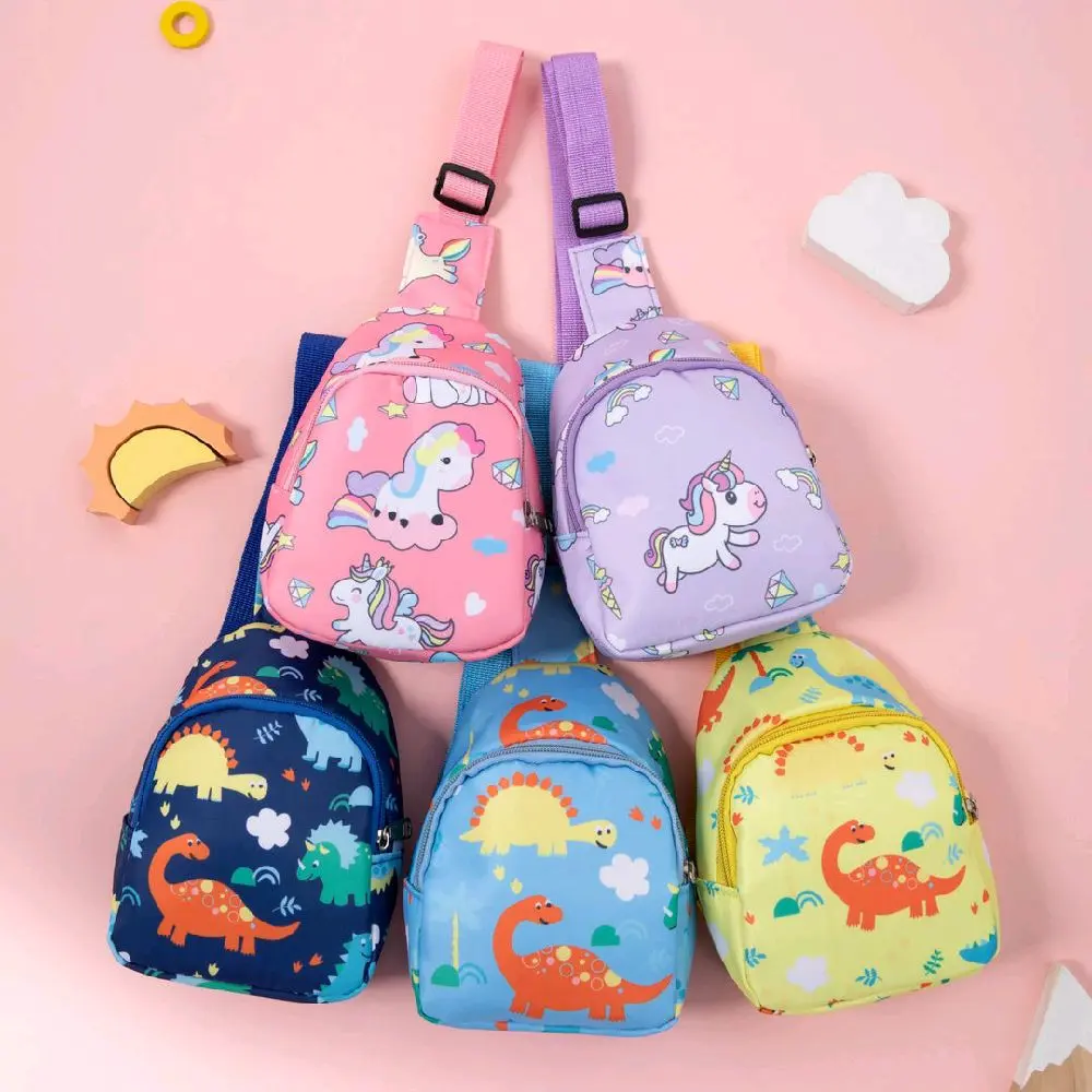 Unicorns & Dinosaur Sling Bag for Baby and Toddler