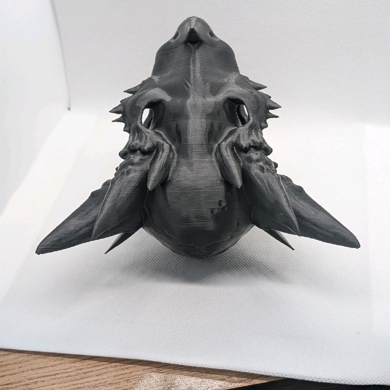 Dragon Skull Horned Gothic Figurine Ornament 17cm - Perfect for Gothic Decor Standing 5