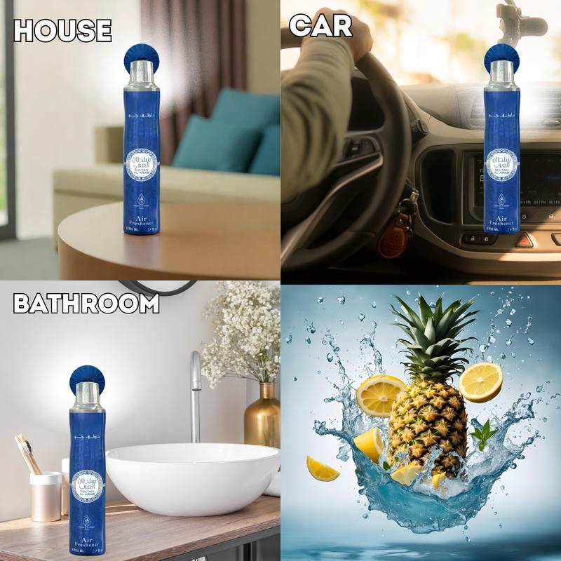 Dubai Air Fresheners - French Arabian Air Fresheners 300ml.  Arabian Air Freshener Spray for Home, Car, Lavender Fruits Tropical Vanilla Woody Scented 4