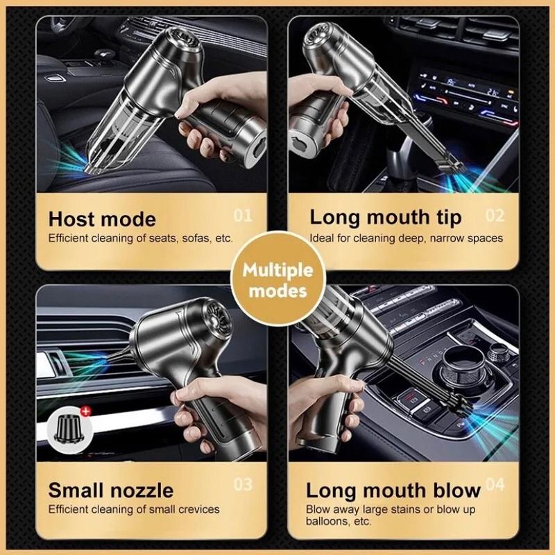 Cordless UK Car Vacuum Cleaner: Wet/Dry, Strong Suction, Handheld Cleaning hoover wireless 3