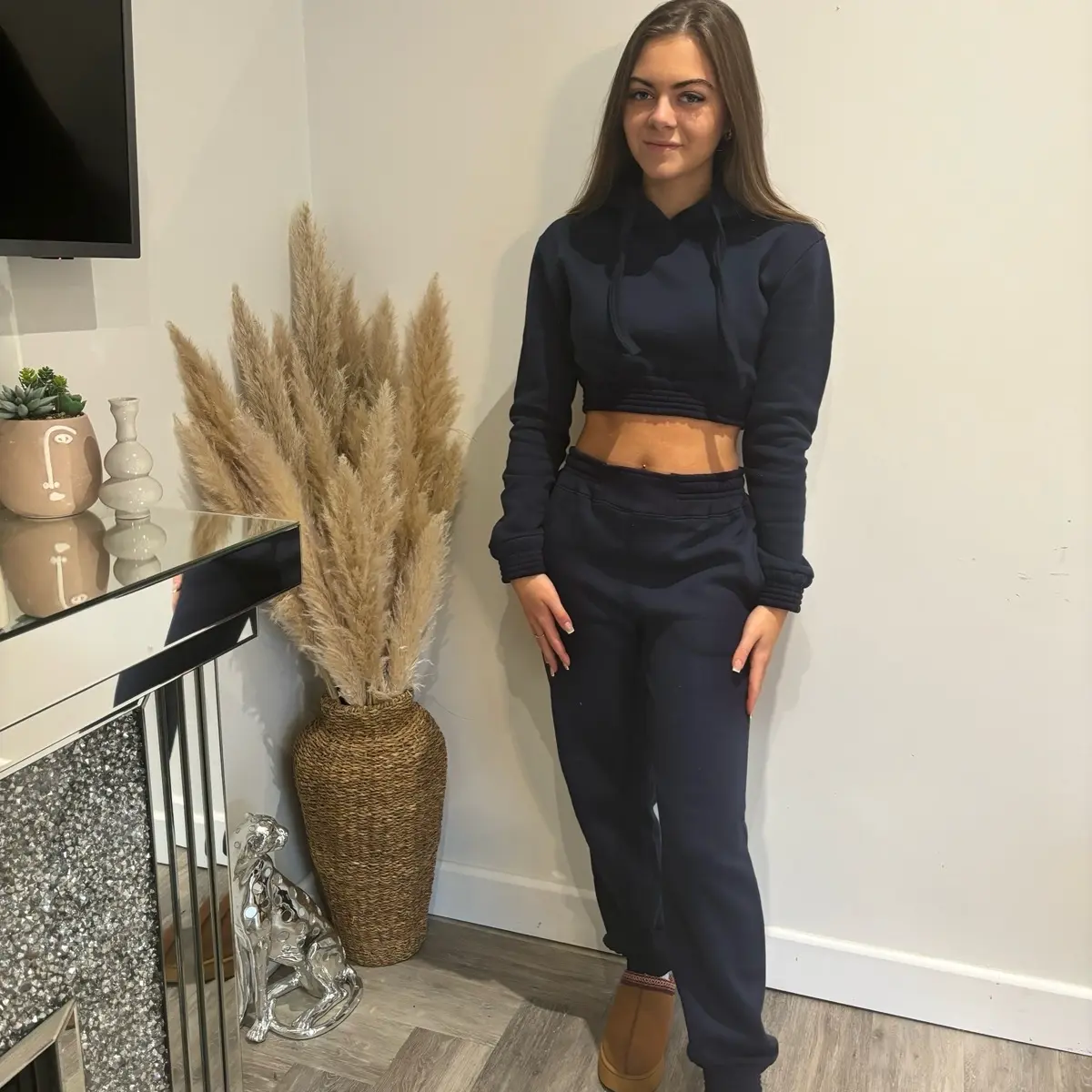 Track suit cropped