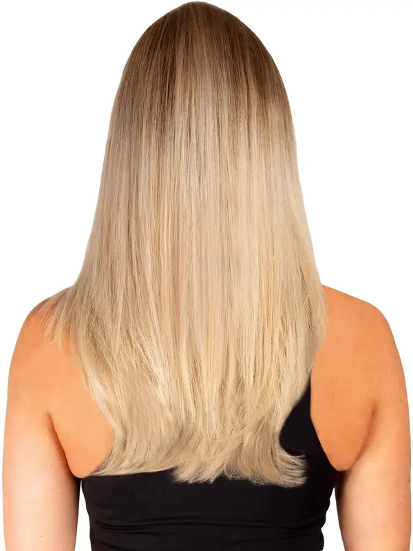 Premium 18″ 1pc Straight Clip In Hair Extensions 1