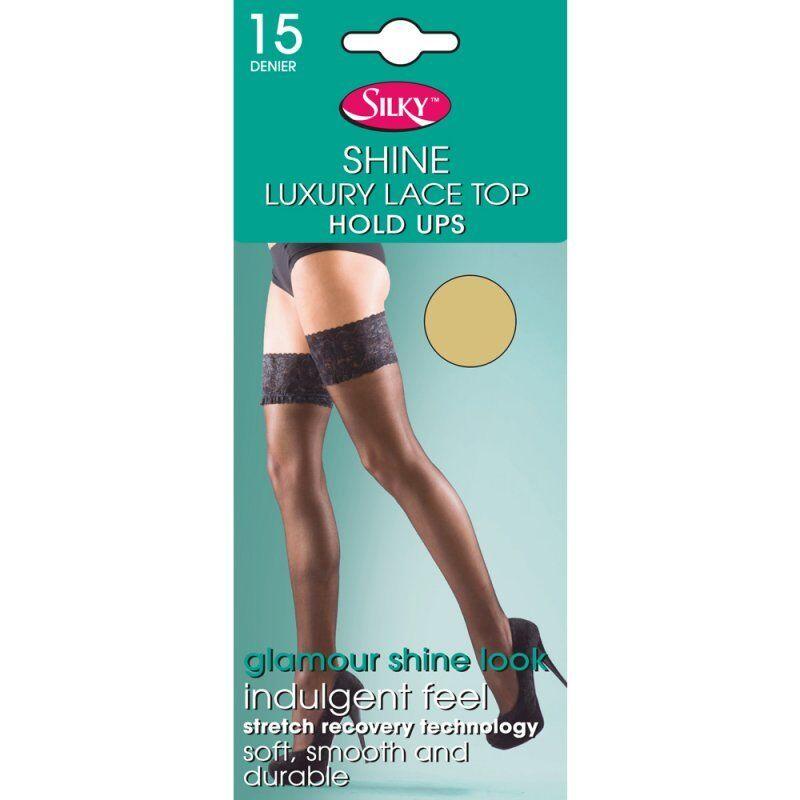 Women's Lace Top Hold Up Stockings in Black, Nude, Blue, and White Sizes 8 10 12 14 16 18 20 22 Plus - Womenswear, Underwear Lady Women Comfort Basic Minimalist Outfit Chic Elegant Floral Leg Medium Navy Sheer Sock 6