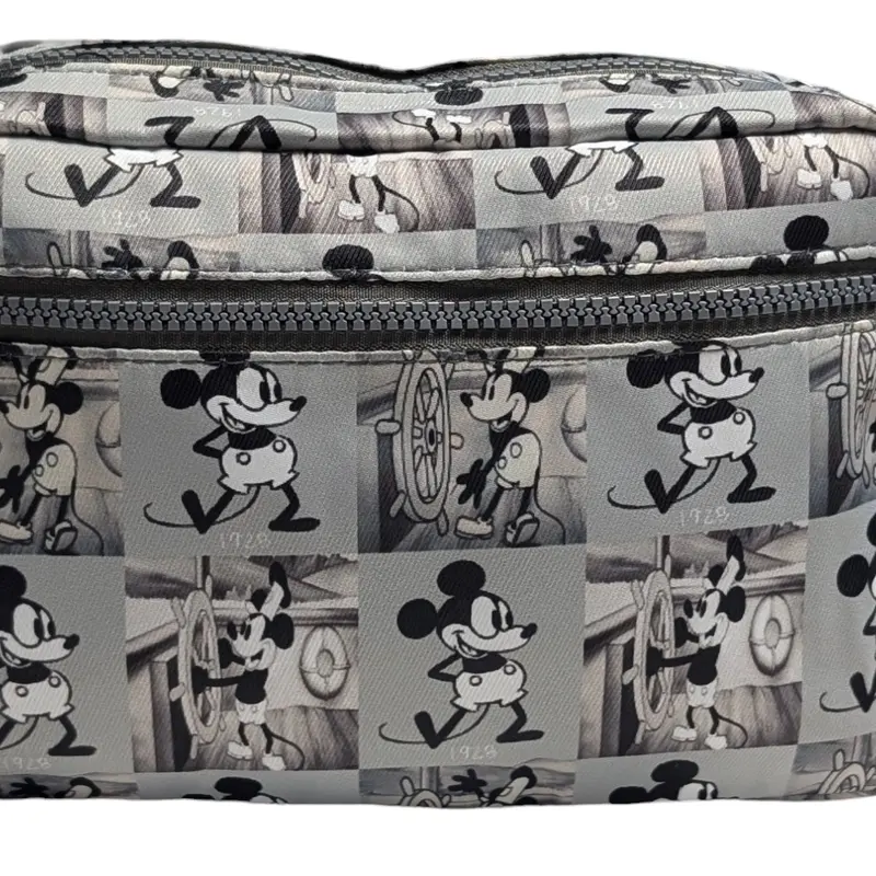 NEW Retro Mickey Camera Style Cross-body Shoulder Bag Multi Compartments 3