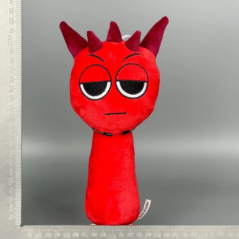 Sprunki Pinki Plush Doll Incredibox Raddy Wenda Sky Plushie Cartoon Soft Stuffed Doll Home Decor Pillow Toy Children's Gift 3