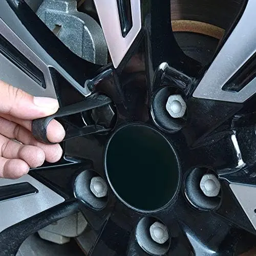 20 Pieces Wheel Nut Caps Wheel Nut Covers 17mm Bolt Cover Car Wheel Caps for Cars- Not Suitable for Q7(17mm) (Black, 17mm) 3