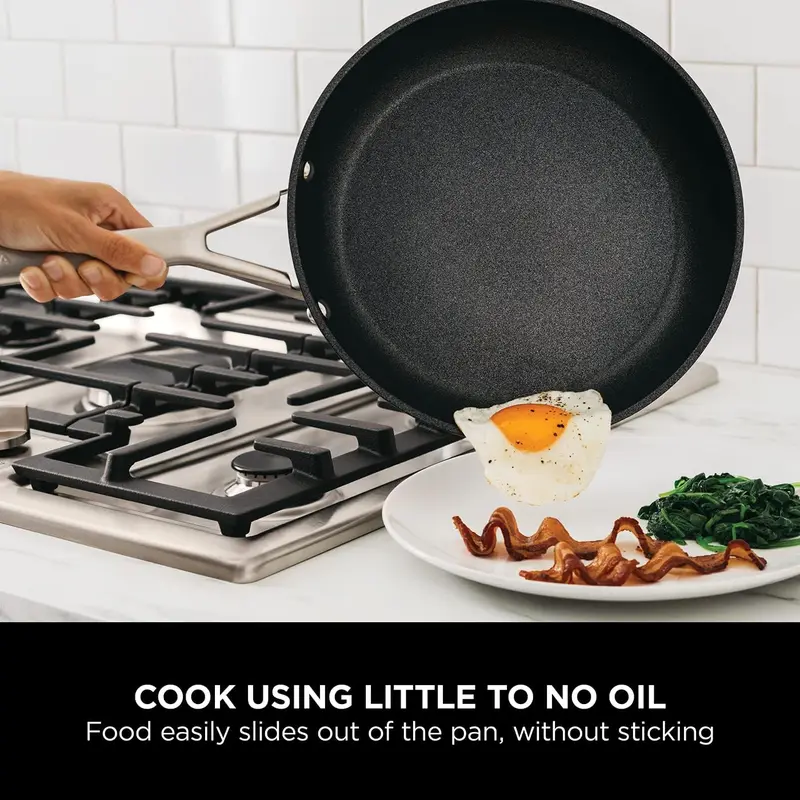 [70%OFF]Cookware 3-Piece Saucepan Set with Glass Lids, Non-Stick, Long Lasting, Aluminium Pan Set, Induction Compatible, Oven Safe to 260 ° C, Black cookware of pots new non  stick  pots pans  cooking  set 3