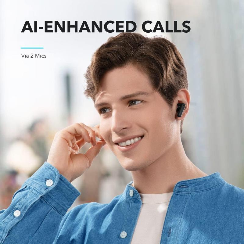 Soundcore by Anker P20i True Wireless Earbuds, 10mm Drivers with Big Bass, Bluetooth 5.3, 30H Long Playtime, IPX5 Water-Resistant, 2 Mics for AI Clear Calls, 22 Preset EQs, Customization via App 6
