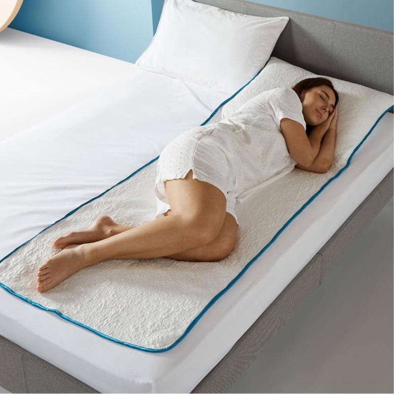 CoolSoft MenoMat Bed Sheet for Menopause Relief, Night Sweats, Pregnancy and Post-Surgery - Temperature Regulating and Moisture Wicking sleep aid 1