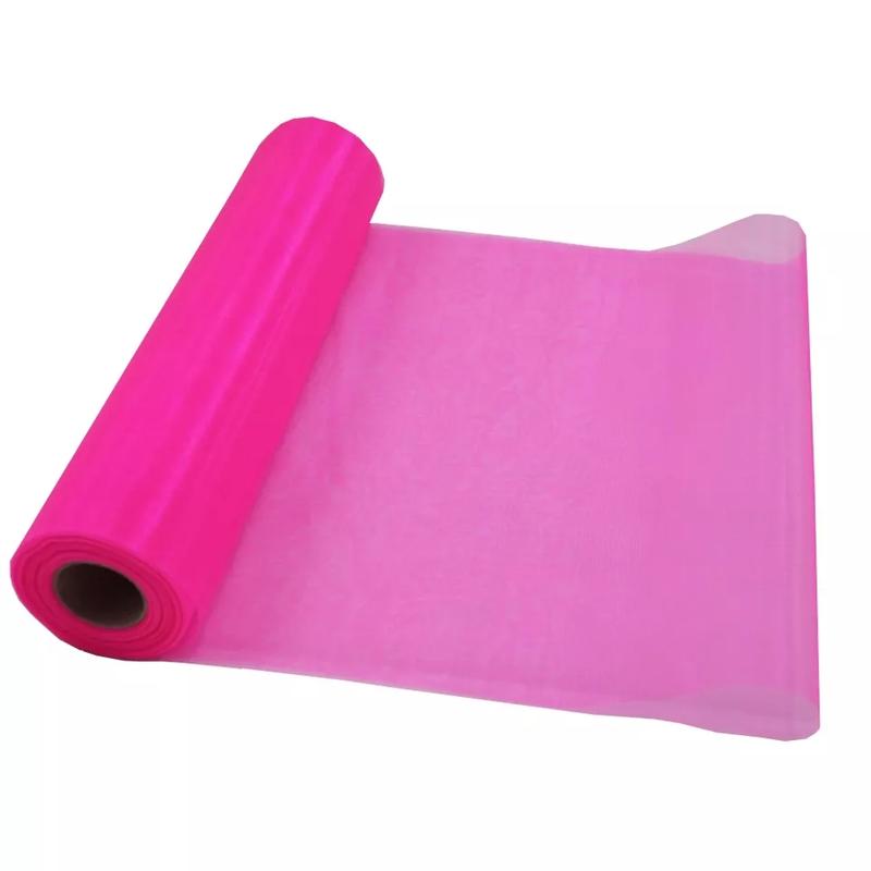 87ft Organza Roll Fabric Xmas Wedding Party Decor Chair Bows Table Runner Sash 6