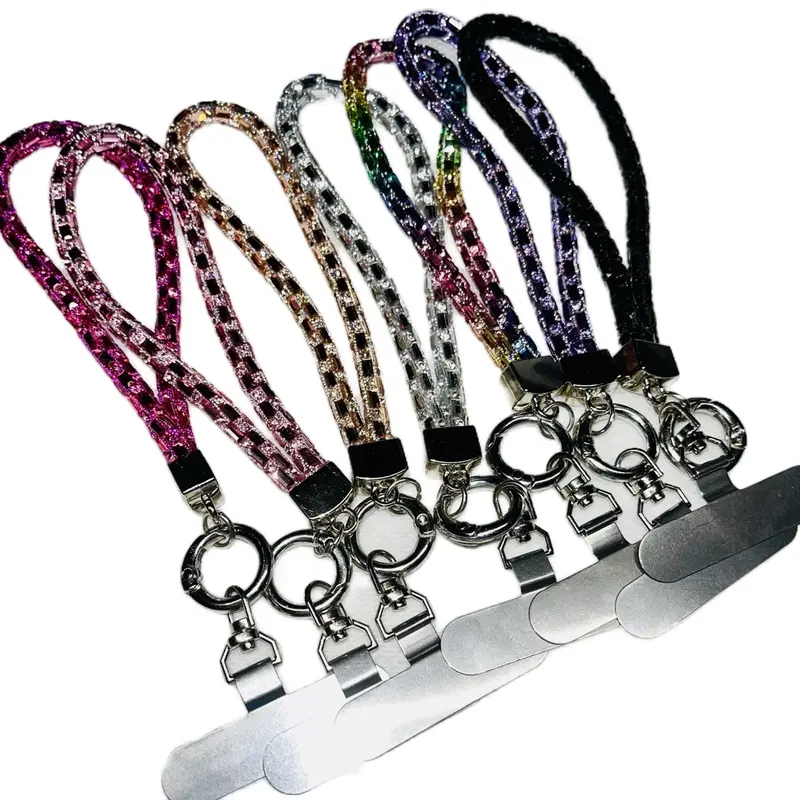 Phone Wristlets with Rhinestones strap in 7 Colors for Smartphones and Cellphones Durable 1