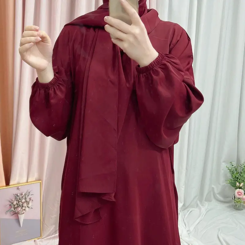 New hooded dress LR499 hoody abaya 8