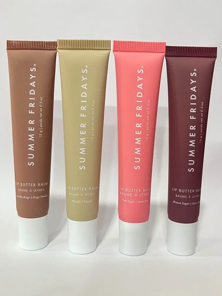 Summer Fridays Tinted Lip Butter Balm - Conditioning Vegan Lip Balm for Instant Moisture, Shine & Hydration - Softening & Soothing Skincare Lipstick Shea