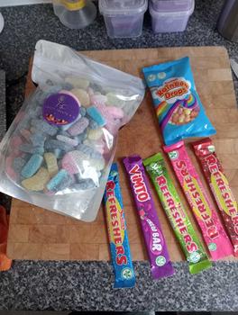 Product Review of 1 kg Fizzy Sweet Mix / Snack from m**0 0