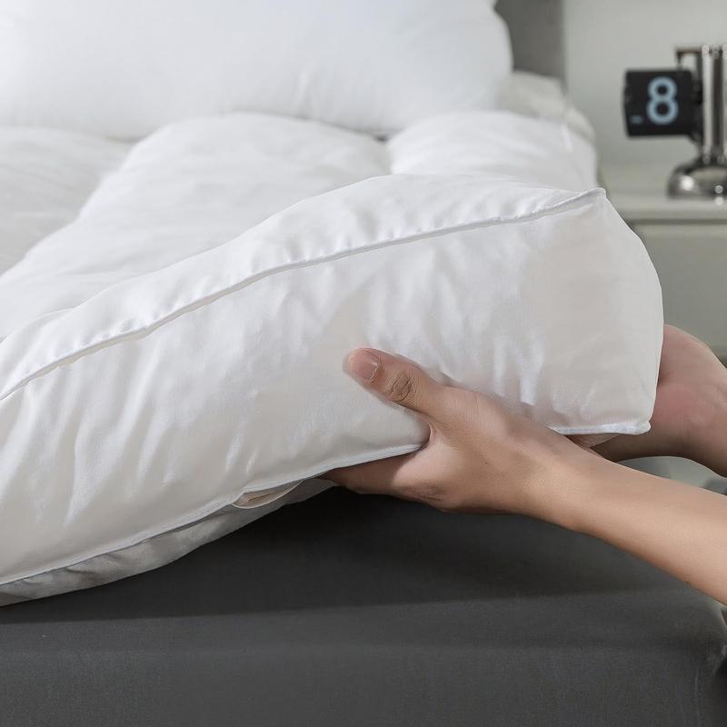 Product Introduction of Hotel Quality 1000 GSM Mattress Topper Extra Deep Thick 4 Inches / 10cm Bounce Back Fluffy Toppers Single Double King Super King Bed Size comfy mattresses 8
