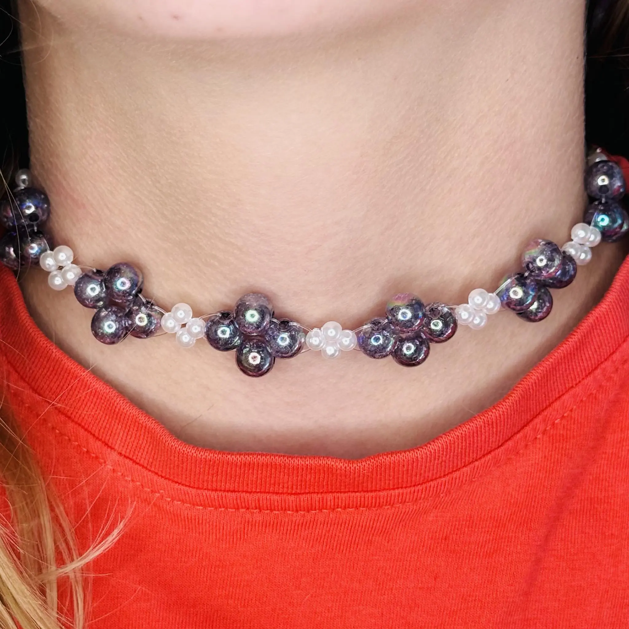 Elegant necklace for daily wear with choker design