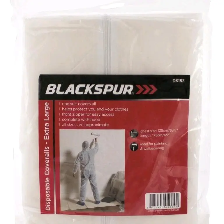 BLACKSPUR DISPOSABLE COVERALLS - EXTRA LARGE 1