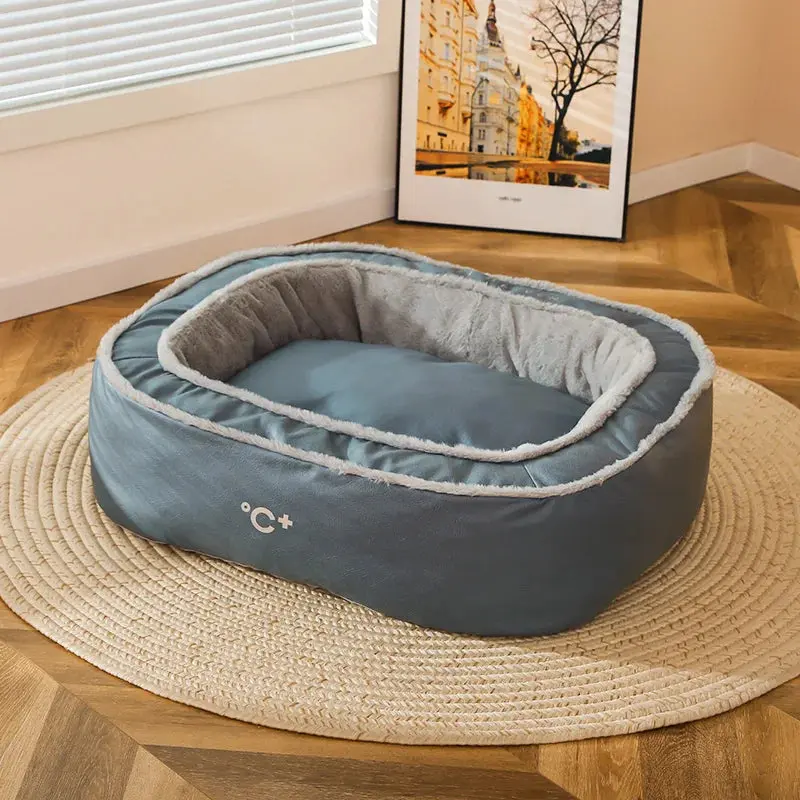 HOOPET Dog House Winter Warm Dog Bed Pet Supplies Four Seasons Universal Dog Cushion Winter Sleeping with Warm Sleeping Cushion products 7