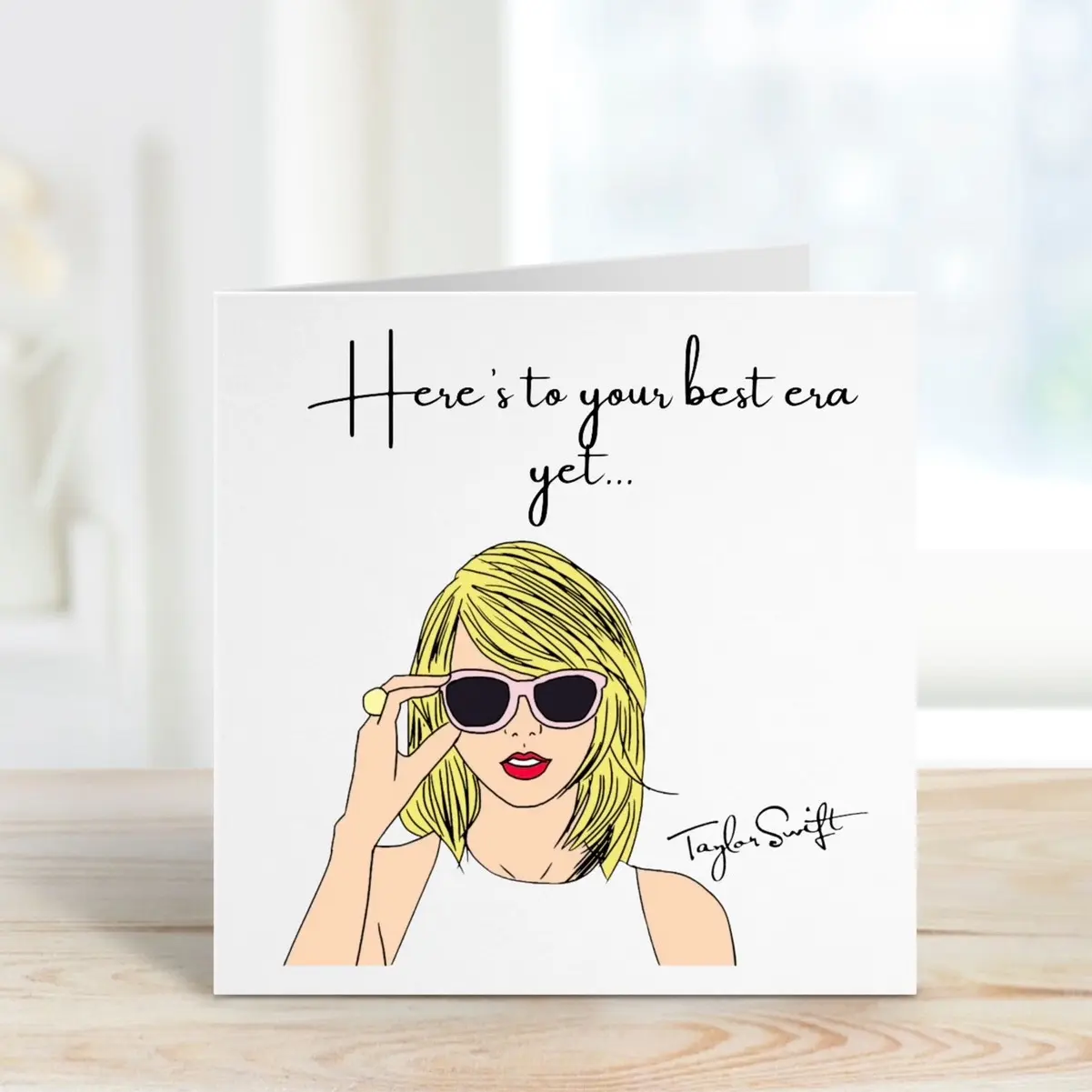 Best Era Yet Birthday Card | Happy Birthday | Greeting Card | Gift | Taylor Swift | Present