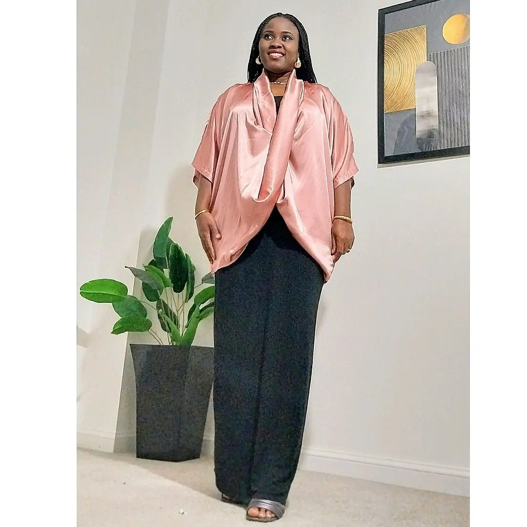 Maxi two piece bubu Silk Clothing