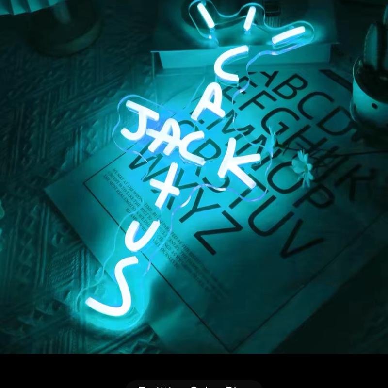UponRay Cactus Jack LED Neon Sign Sneakerhead Mancave Bedroom Decor Light Gift 5