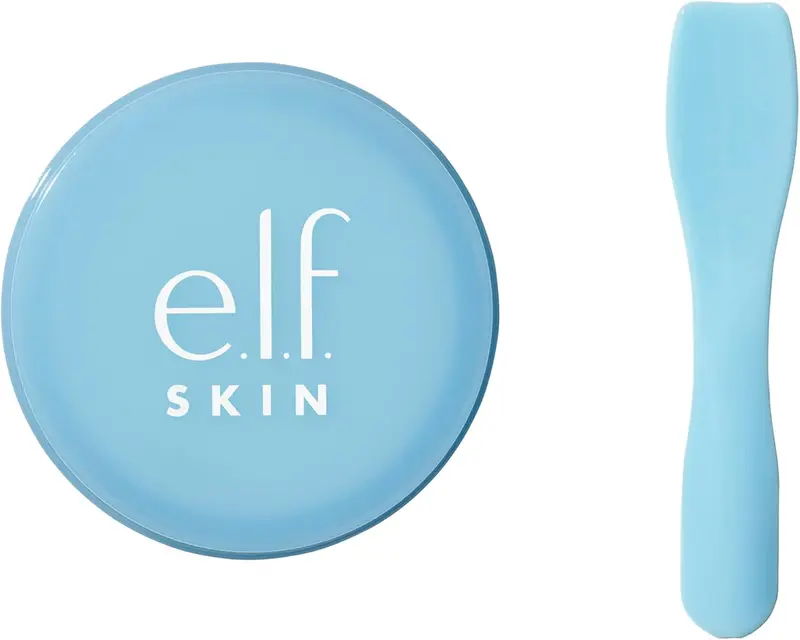 e.l.f. Skin Holy Hydration! Lip Masks, Hydrating Leave-on Lip Mask For Soft & Smooth Lips, Enriched With Hyaluronic Acid, Powder Blue Moisture Moisturizing Oil Skincare Berry Gloss Comfort Hydrate Moisturizer 3