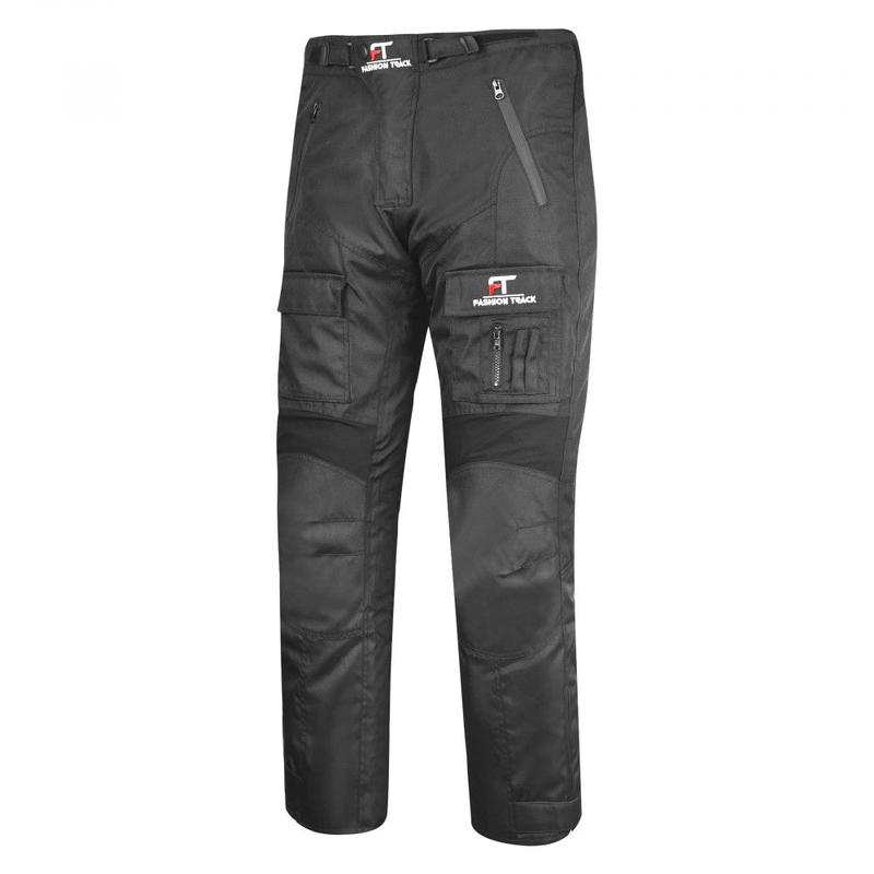 Motorbike Cordura Trousers - Waterproof, Breathable with Removable Armor & Quilt Lining 1