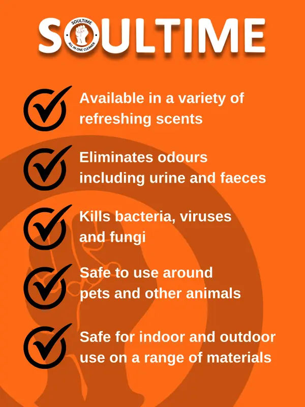 SOULTIME All in One Cleaner - Vanilla Berry - 5 Litres | Pet Safe Disinfectant | Scented All-Purpose Cleaner 2