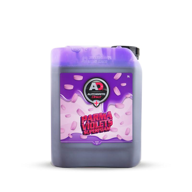 Autobrite Parma Violet Super Snow Foam - Biodegradable Foam for Light Dirt and Debris Removal with PH Neutral and Amazing Parma Violet Scent! 2