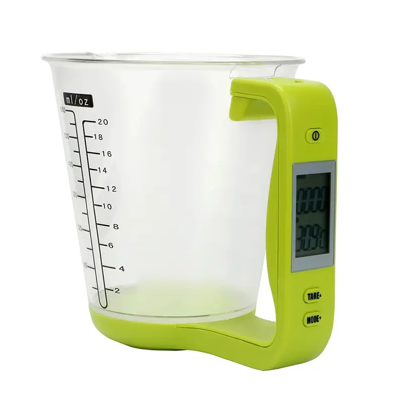 Digital Electronic Kitchen Measuring Scale Jug 8