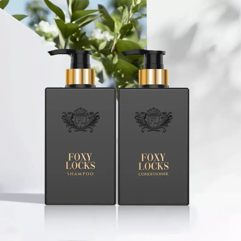 Foxy Locks Luxury Duo Shampoo + Conditioner - Infused with Argan Oil 500ml - Haircare, Daily 3