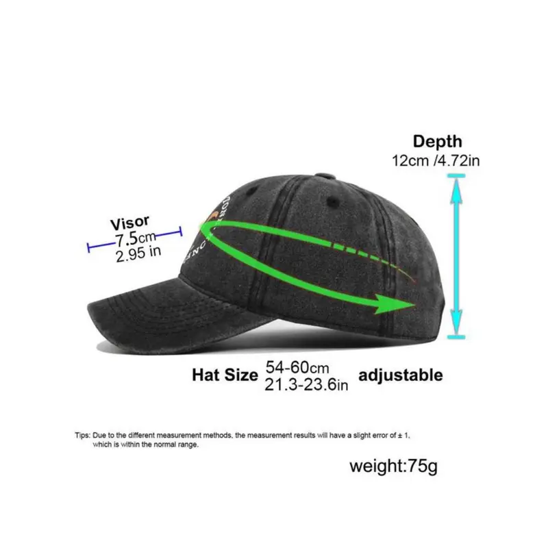 Vintage Letter Pattern Baseball Cap, Casual Outdoor Sports Hat for Men & Women, Adjustable Sunshade Cap for Daily Wear 1