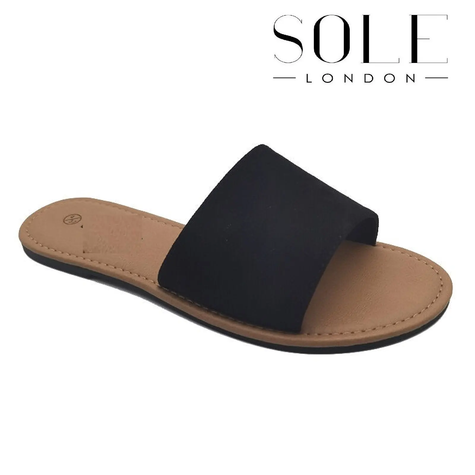Women's Flat Slides Sandals for Summer - Slip-On Style - Footwear, Walking Shoes Footwear Comfort
