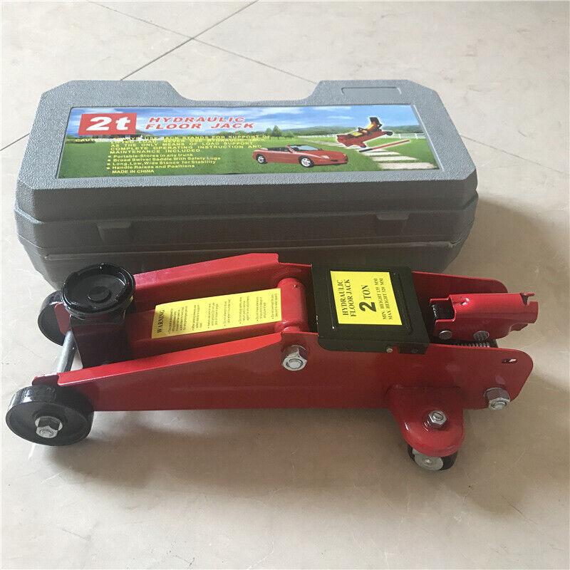 2Ton Hydraulic Trolley Floor Jack Low Profile Car Van Garage Lift TUV Effortless 1