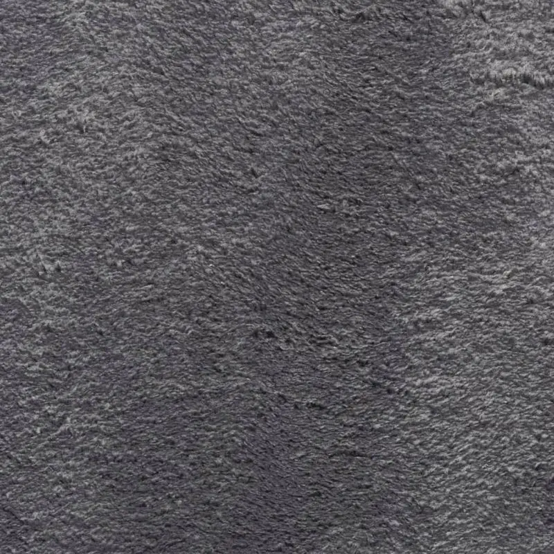 Soft Washable Anthracite Short Pile Area Rug 80x250 cm Stylish Modern Design 3
