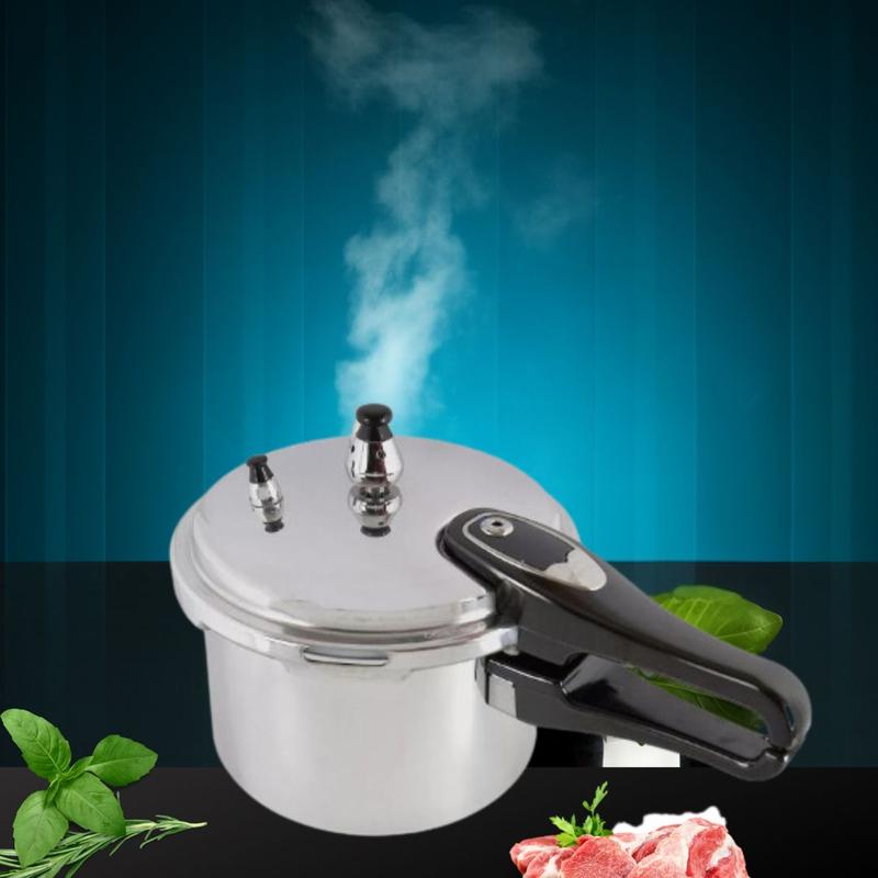 7, 9, 11 LITRE PRESSURE COOKER ALUMINIUM KITCHEN CATERING HOME WITH SPARE GASKET 0
