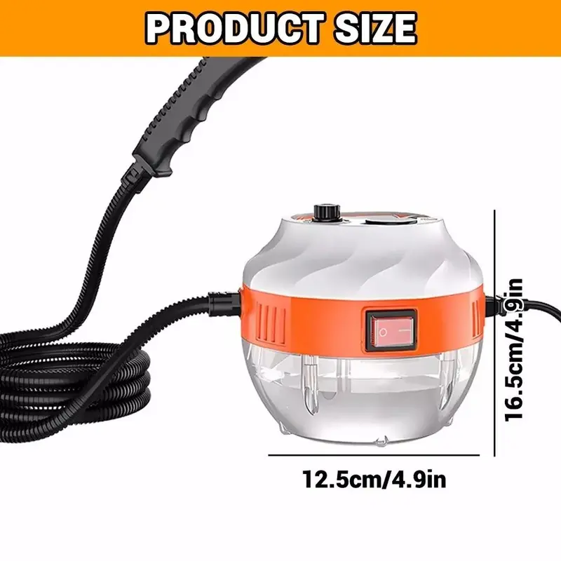 3800W Portable Handheld Steam Cleaner High Temperature Steam Cleaning Machine UK 3