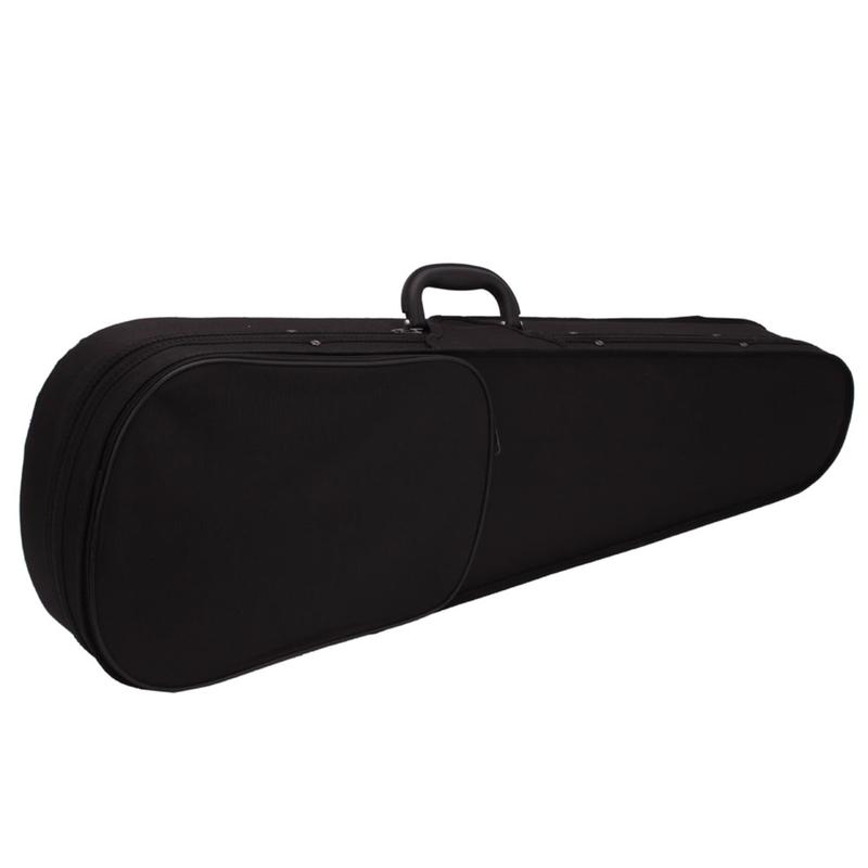 Product Introduction of New 4/4 Acoustic Violin Case Bow Rosin Black 12