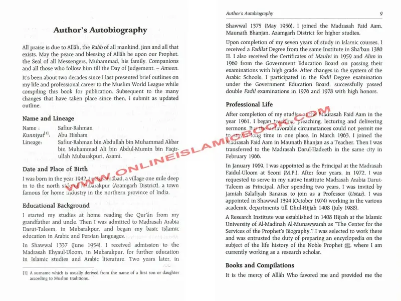 Ar-Raheeq Al-Makhtum: The Sealed Nectar - Biography of the Prophet 7