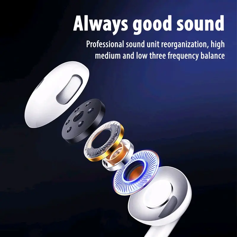 Wireless Bluetooth Earbuds with Inline Controls for Audio and Video Devices - Headphone 5